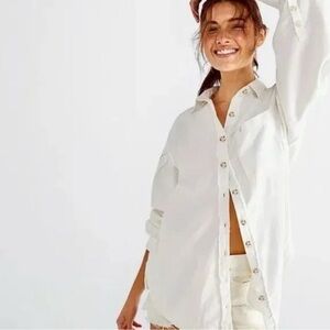 We The Free Free People Manchester Button Down